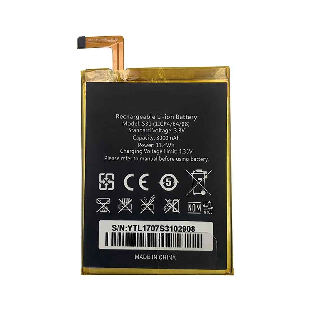 Batería para OUKITEL K3-PLUS-(1ICP6-67-oukitel-S31